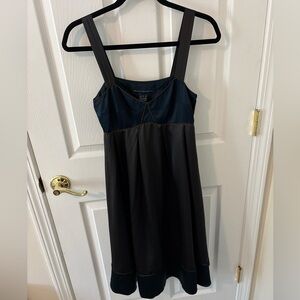 French Connection Black and Navy Chemise